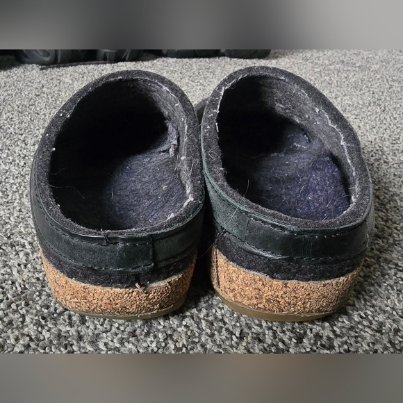 HAFLINGER Women's GZL Leather Trim Grizzly Womens Size 5 (36) - Picture 7 of 10